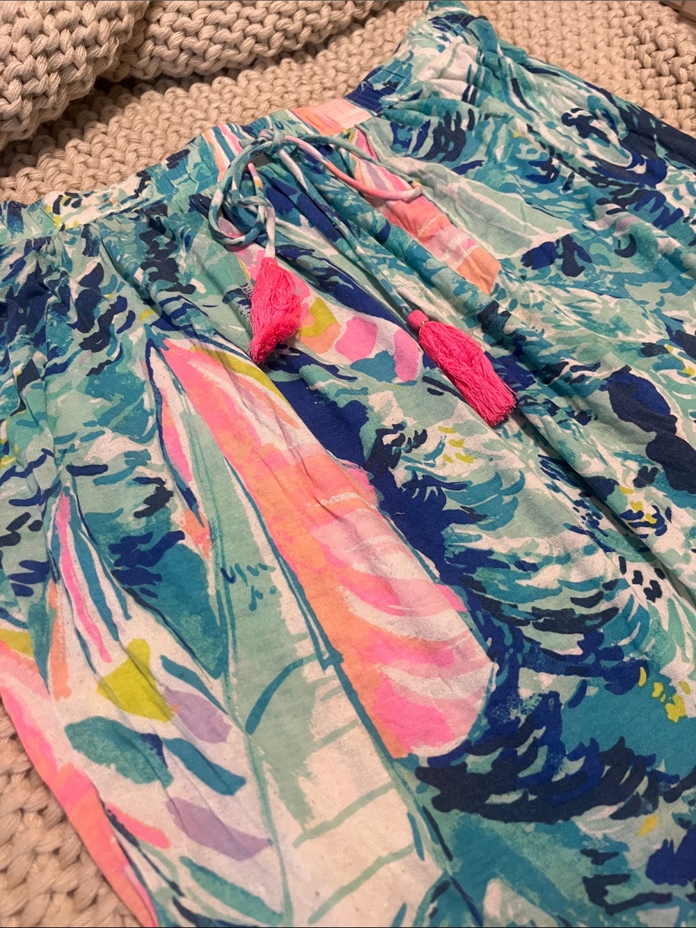 ⛵️Lilly Pulitzer hey bay bay tube Top, size M